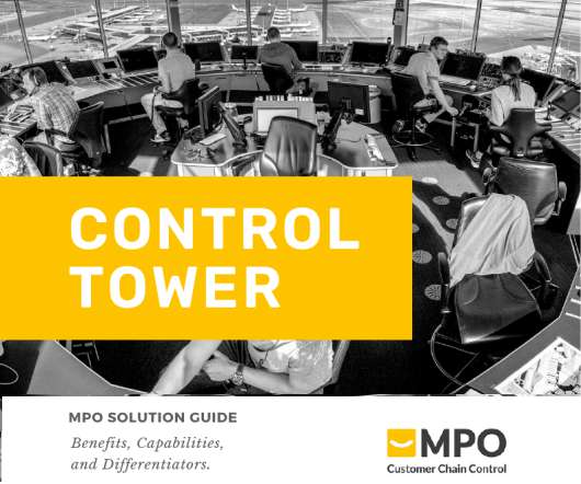 Control Tower and Visibility Solution Guide