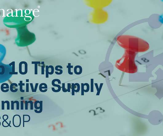 S Op And Supply Chain Planning Supply Chain Brief S Op And Supply Chain Planning Supply Chain Brief