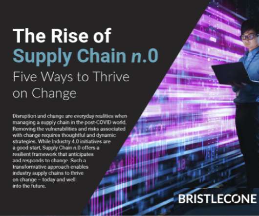 The Rise of Supply Chain n.0 – 5 Ways to Thrive on Change